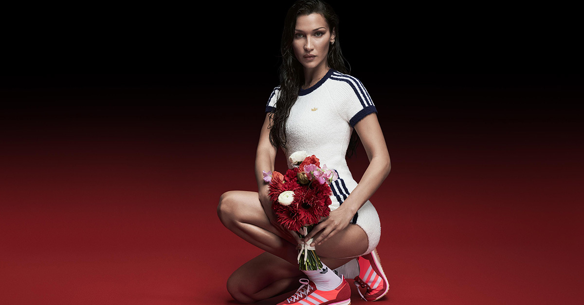 Bella Hadid und A$AP Nast feiern das Comeback des adidas SL 72